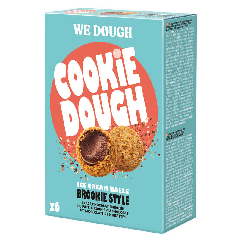 We Dough ice cream balls brookies x6 We Dough ice cream balls brookies x6