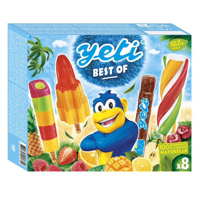Yeti Best Of glace à l'eau x8 Yeti Best Of glace à l'eau x8
