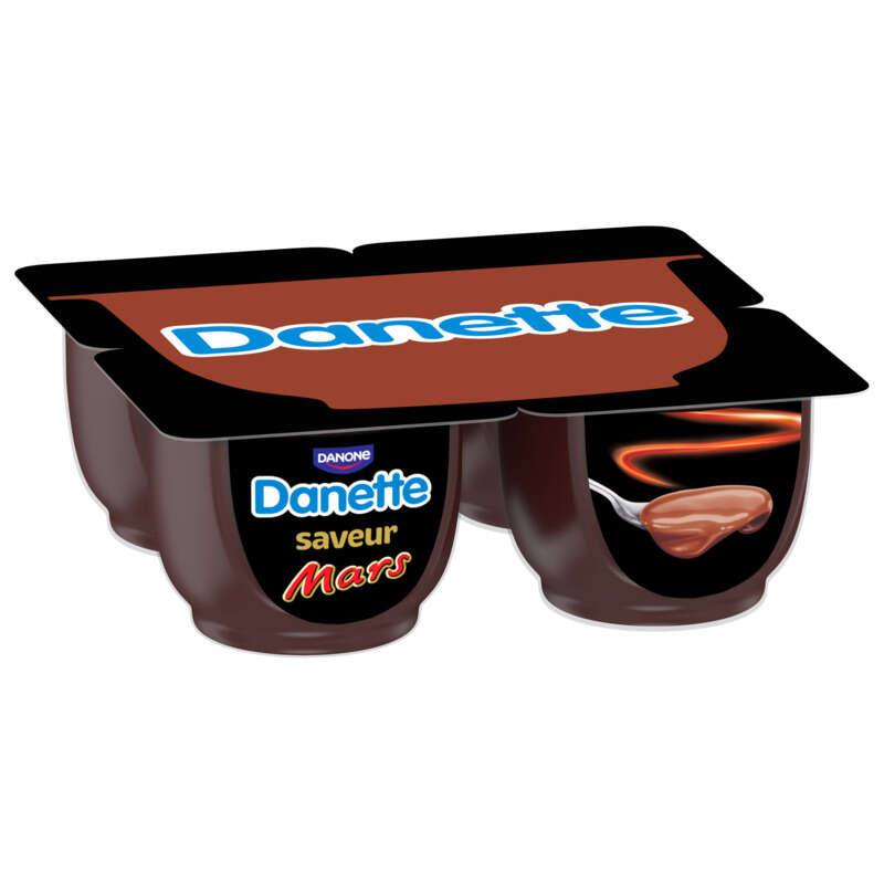 Danette Saveur Mars 4x115g Danette Saveur Mars 4x115g