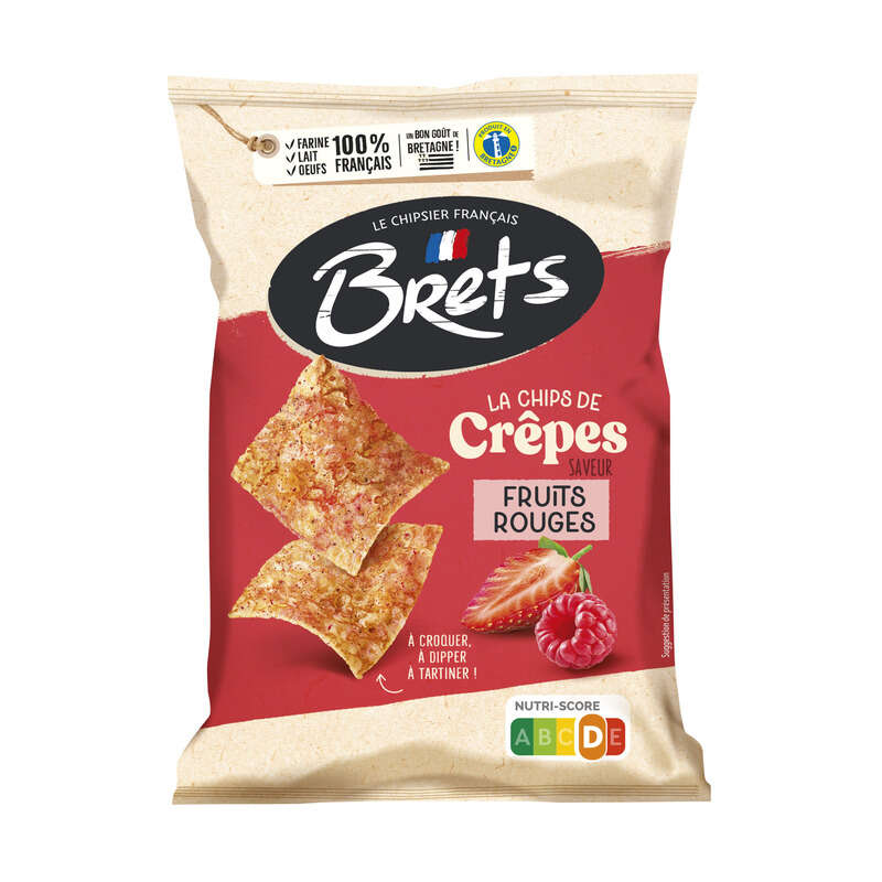 Brets Crêpes Fruits Rouges 100g Brets Crêpes Fruits Rouges 100g