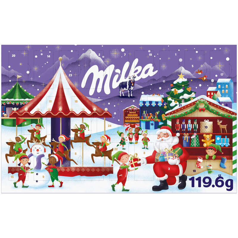 Milka Calendrier de l'Avent 119g Milka Calendrier de l'Avent 119g