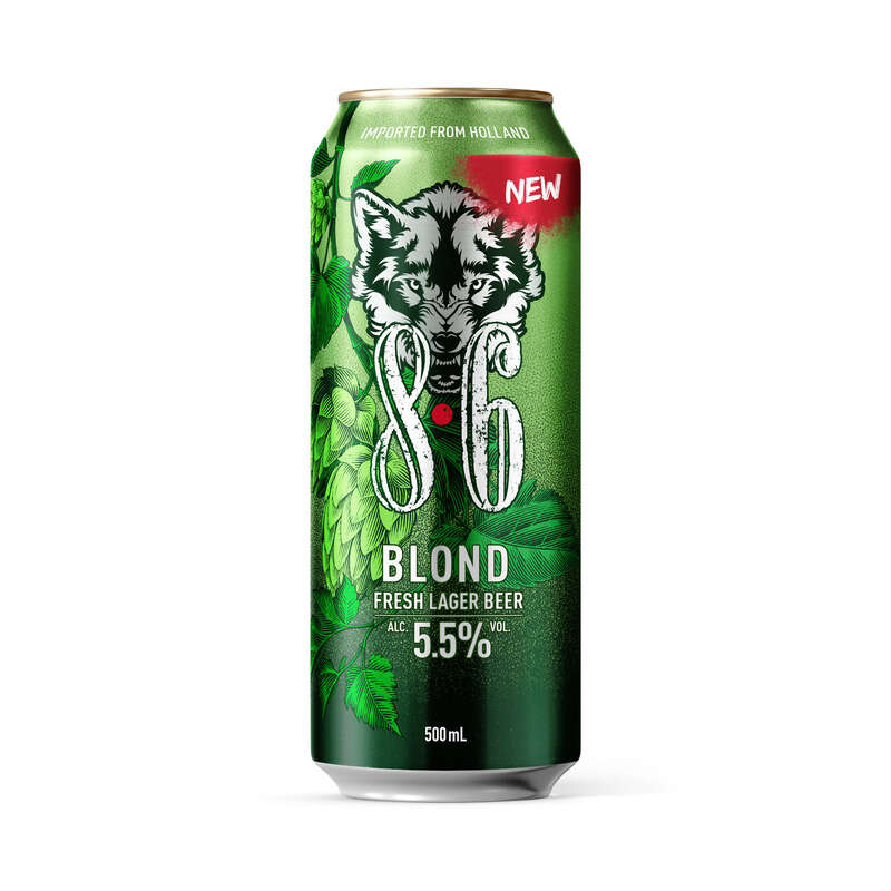 8.6 Bière Blonde Fresh Lager 5.5% vol. 50cl 8.6 Bière Blonde Fresh Lager 5.5% vol. 50cl