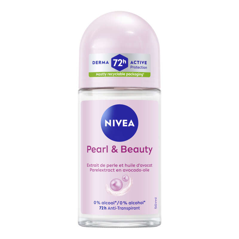 Nivea Déodorant Bille Anti-transpirant 72H Pearl & Beauty 50ml Nivea Déodorant Bille Anti-transpirant 72H Pearl & Beauty 50ml