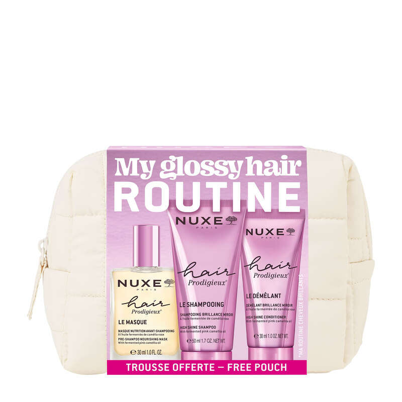Nuxe Trousse de voyage Hair Prodigieux - My Glossy Hair Routine Nuxe Trousse de voyage Hair Prodigieux - My Glossy Hair Routine