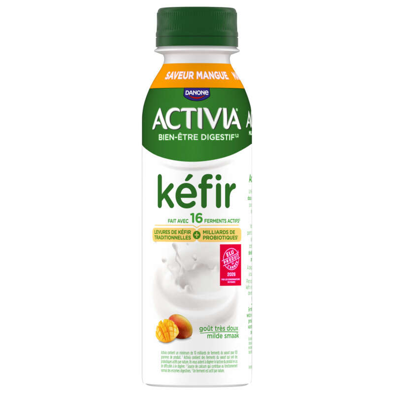 Activia à Boire Kéfir Mangue 280g Activia à Boire Kéfir Mangue 280g