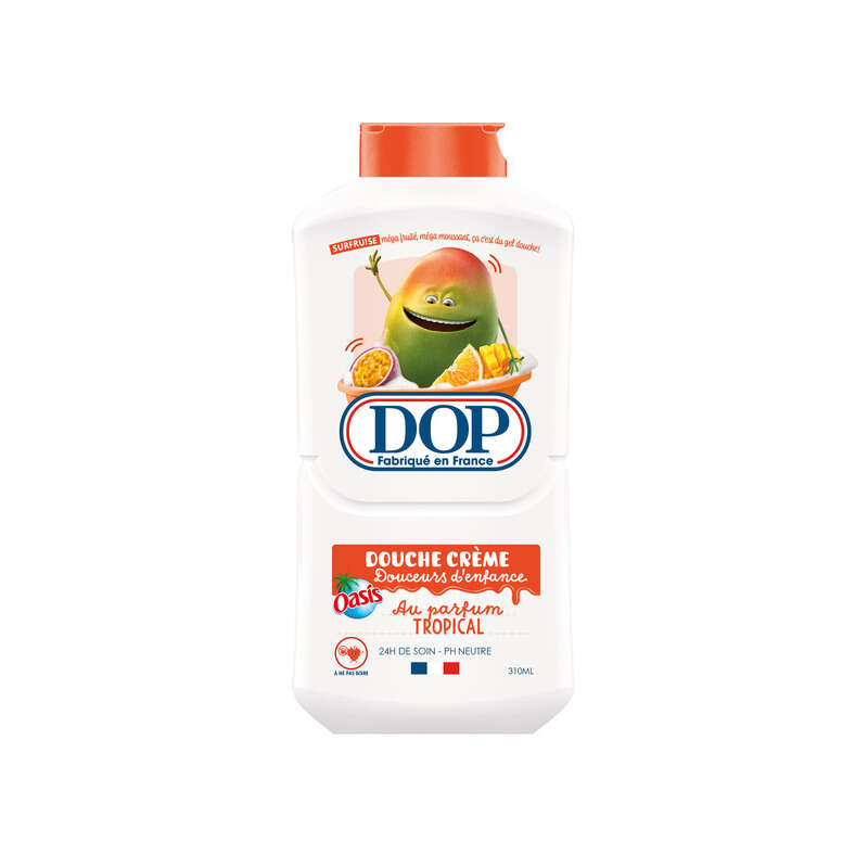Dop Douche Crème douceur enfance au parfum tropical 310ml Dop Douche Crème douceur enfance au parfum tropical 310ml