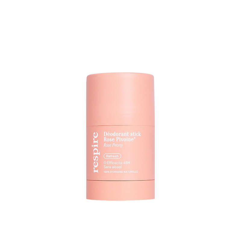 Respire Déodorant Stick Rose Pivoine Bio 50g Respire Déodorant Stick Rose Pivoine Bio 50g