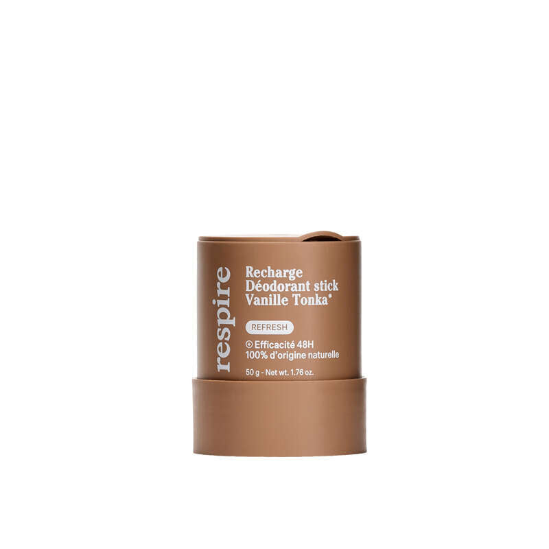Respire Recharge Déodorant Stick Vanille Tonka 50g Respire Recharge Déodorant Stick Vanille Tonka 50g
