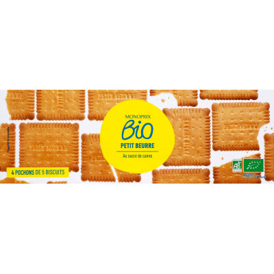 Monoprix Bio Petit Beurre au Sucre de Canne 167g Monoprix Bio Petit Beurre au Sucre de Canne 167g