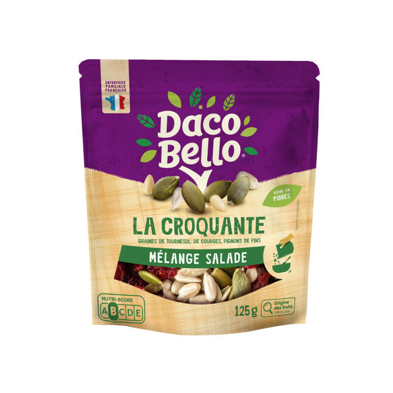 Daco Bello Mélange De Graines - La Croquante 125g Daco Bello Mélange De Graines - La Croquante 125g