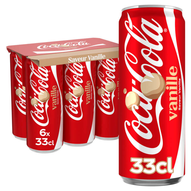 Coca Cola Vanille 6x33cl Coca Cola Vanille 6x33cl