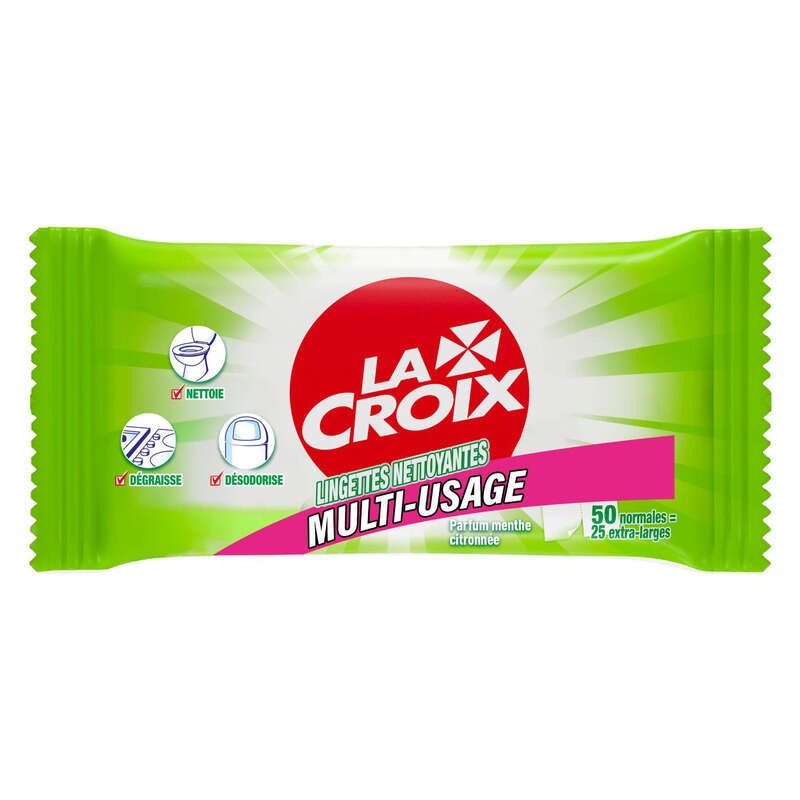 La Croix Lingettes javel x50 La Croix Lingettes javel x50