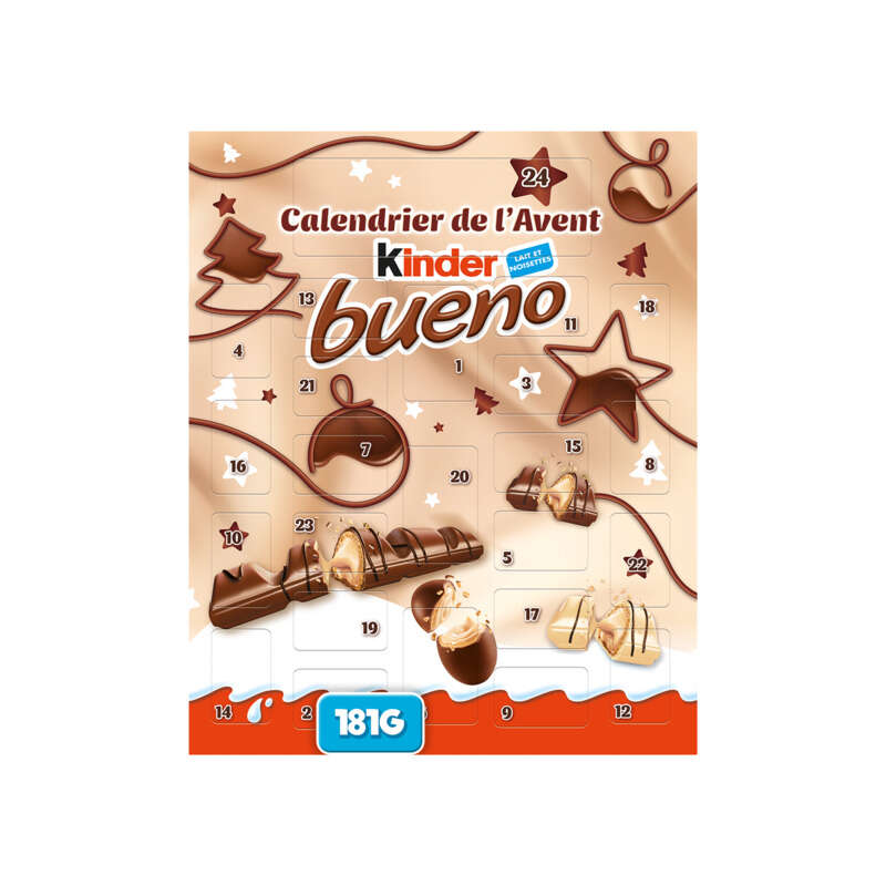 Kinder Bueno Calendrier de l'avent 181g Kinder Bueno Calendrier de l'avent 181g