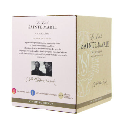 Sainte Marie Bordeaux Rosé 3l Sainte Marie Bordeaux Rosé 3l