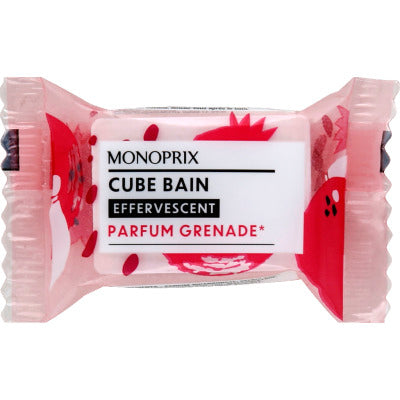 Monoprix Cube De Bain Grenade 18g Monoprix Cube De Bain Grenade 18g