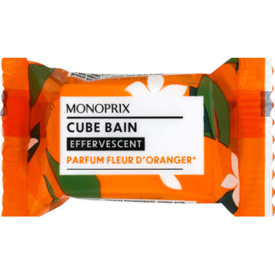 Monoprix Cube De Bain Fleur D'Oranger 18G Monoprix Cube De Bain Fleur D'Oranger 18G