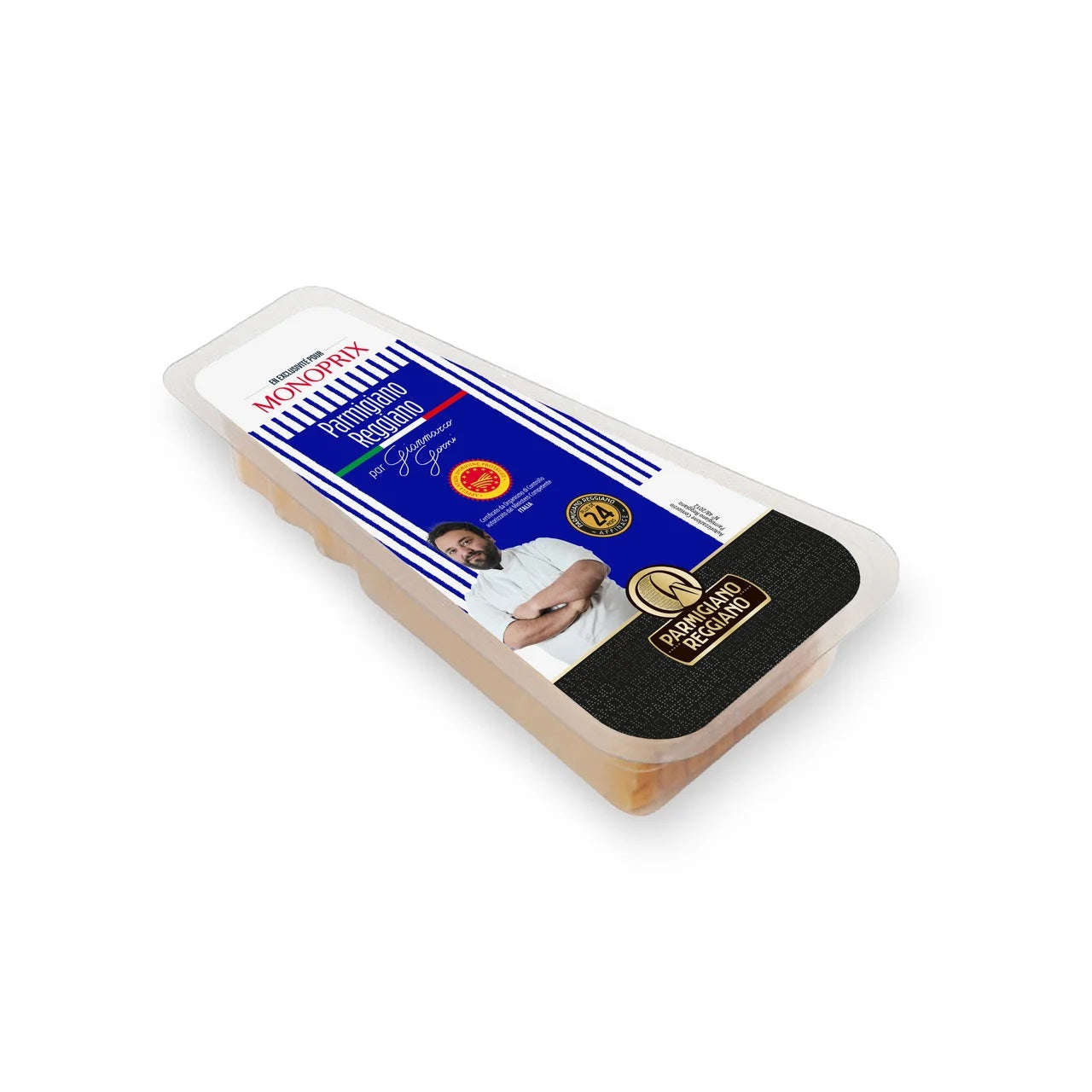 Monoprix x Gianmarco Gorni Parmigiano aop 24 mois 150g Monoprix x Gianmarco Gorni Parmigiano aop 24 mois 150g