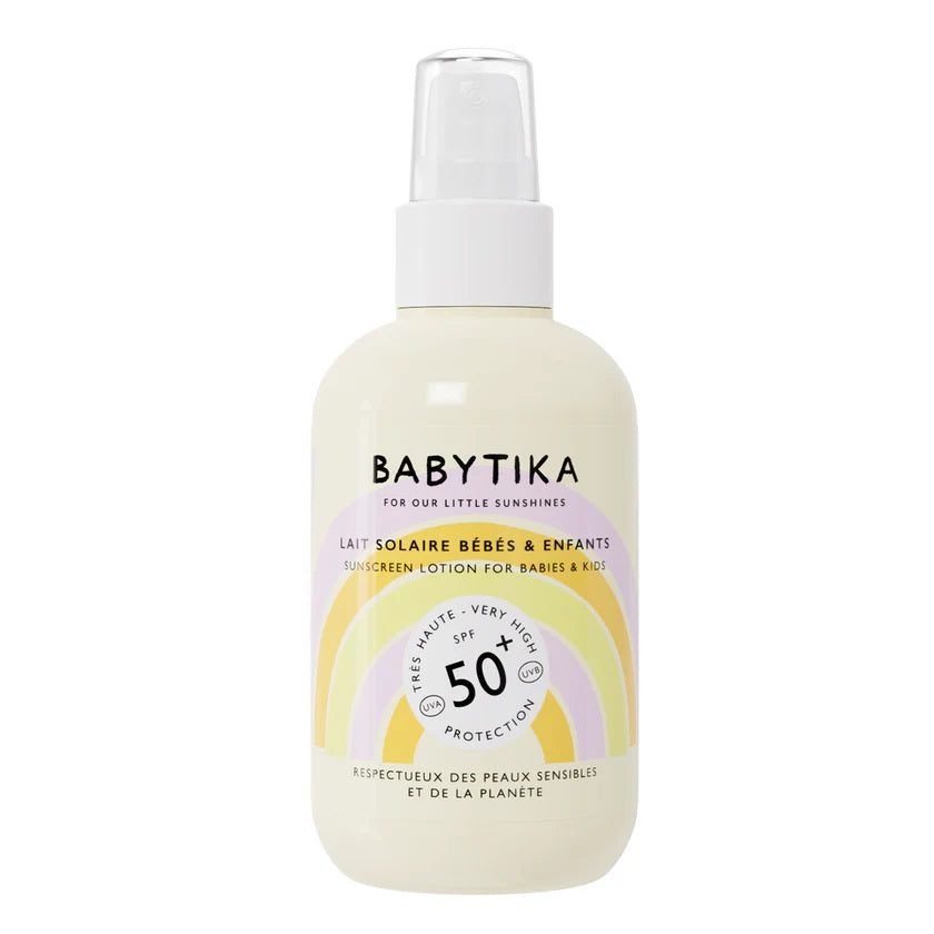 Babytika Lait solaire bébés & enfants SPF50+ Babytika Lait solaire bébés & enfants SPF50+