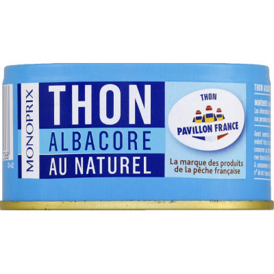 Monoprix Thon Albacore au Naturel 140g Monoprix Thon Albacore au Naturel 140g