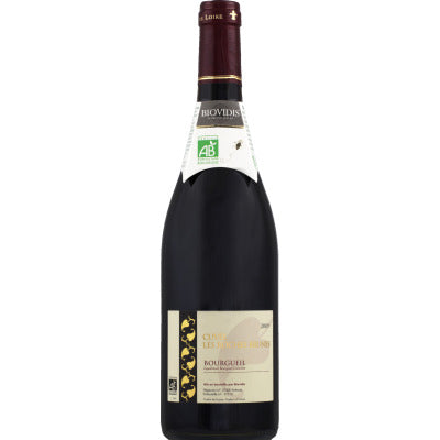 Monoprix Bio AOP les Roches Brunes Bourgueuil Rouge 75cl Monoprix Bio AOP les Roches Brunes Bourgueuil Rouge 75cl