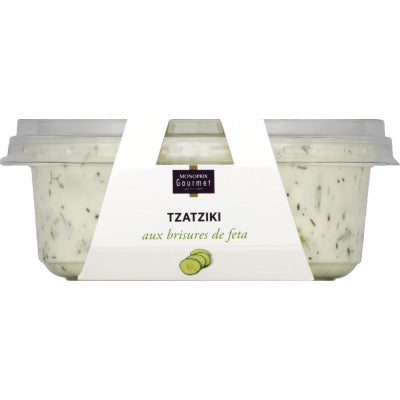 Monoprix Gourmet Tzatziki Feta 180g Monoprix Gourmet Tzatziki Feta 180g