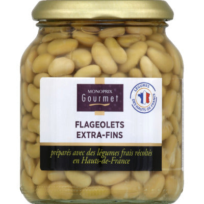 Monoprix Gourmet Flageolets Extra-Fins 215g Monoprix Gourmet Flageolets Extra-Fins 215g