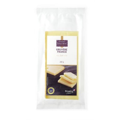 Monoprix Gourmet Gruyère France au Lait Cru 200g Monoprix Gourmet Gruyère France au Lait Cru 200g