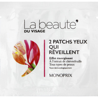 Monoprix La Beauté Les Patchs Yeux Qui Réveillent x2 Monoprix La Beauté Les Patchs Yeux Qui Réveillent x2