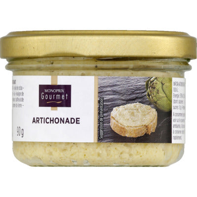 Monoprix Gourmet Artichonade préparation à base d'artichaut 90g Monoprix Gourmet Artichonade préparation à base d'artichaut 90g