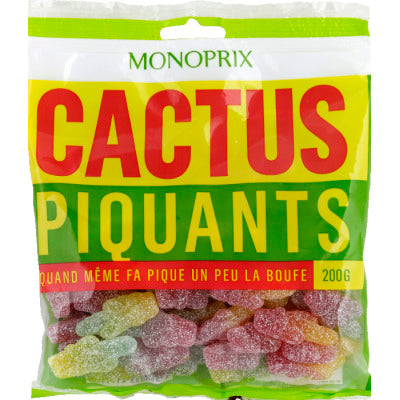 Monoprix Bonbons Cactus piquants 200g Monoprix Bonbons Cactus piquants 200g