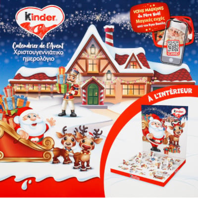 Kinder Calendrier De L'Avent Pop Up 123g Kinder Calendrier De L'Avent Pop Up 123g