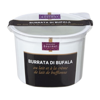 Monoprix Gourmet Burrata di Bufala 125g Monoprix Gourmet Burrata di Bufala 125g