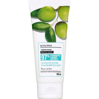 Monoprix Crème Mains Hydratante Protectrice 100ml Monoprix Crème Mains Hydratante Protectrice 100ml