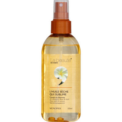 Monoprix Huile Nacré À La Fleur De Tiaré 150ml Monoprix Huile Nacré À La Fleur De Tiaré 150ml