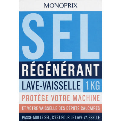 Monoprix Sel Régénérant Lave-Vaiselle 1kg Monoprix Sel Régénérant Lave-Vaiselle 1kg