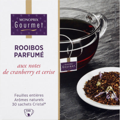 Monoprix Gourmet Rooibos Parfumé Aux Notes De Cranberry Et Cerise 60g Monoprix Gourmet Rooibos Parfumé Aux Notes De Cranberry Et Cerise 60g
