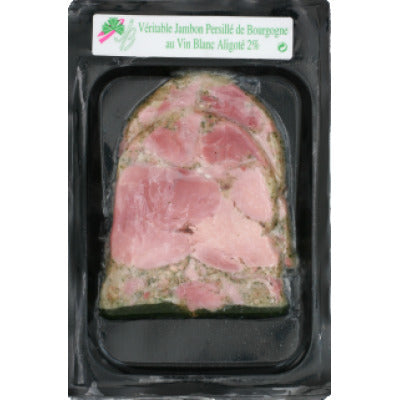 Jambon De Bourgogne Jambon persillé de Bourgogne, au vin blanc aligoté 2% 100g Jambon De Bourgogne Jambon persillé de Bourgogne, au vin blanc aligoté 2% 100g