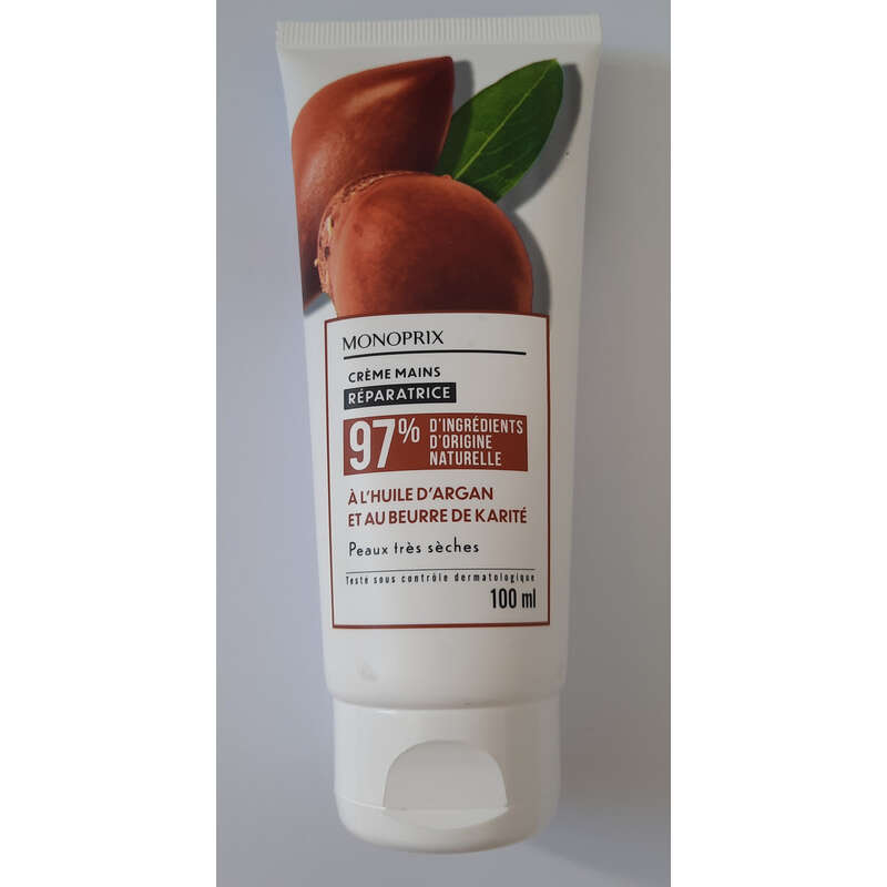 Monoprix Crème Mains Nourrissante Réparatrice 100ml Monoprix Crème Mains Nourrissante Réparatrice 100ml