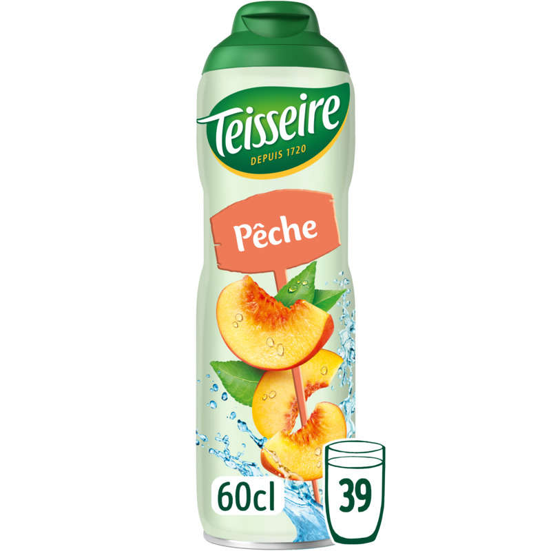Teisseire Pêche 60cl Teisseire Pêche 60cl