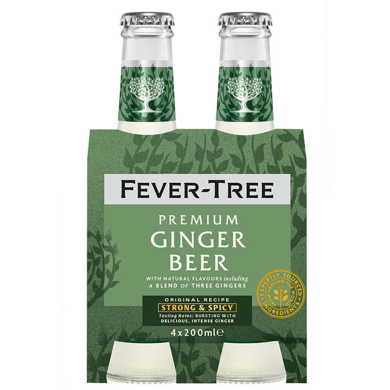 Fever Tree Ginger Beer 4x20cl Fever Tree Ginger Beer 4x20cl