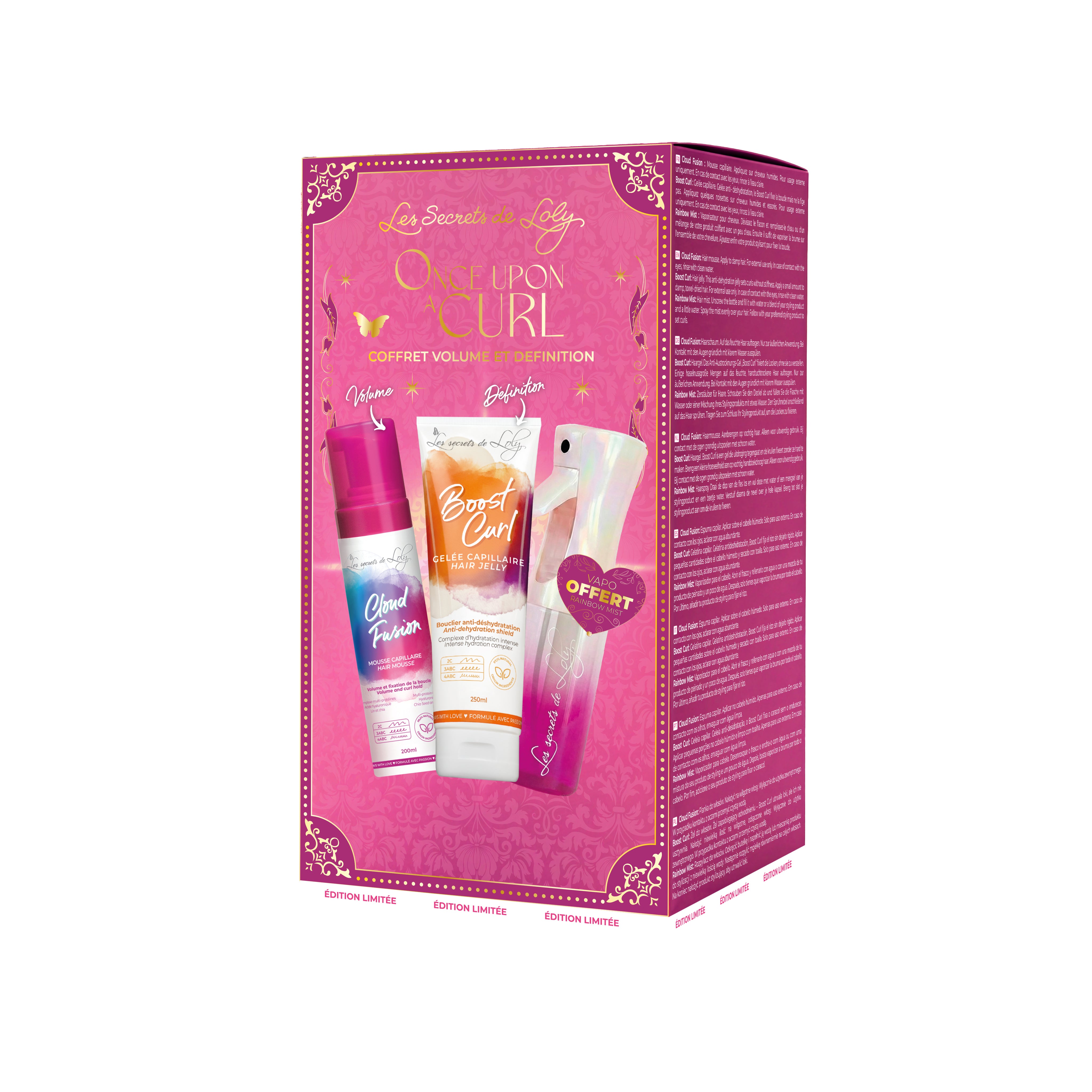 Les Secrets de Loly Coffret One upon a curl Les Secrets de Loly Coffret One upon a curl