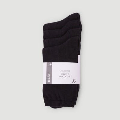 Lot X4 Chaussettes Basic Prix Sp©Cial, Noir Lot X4 Chaussettes Basic Prix Sp©Cial, Noir
