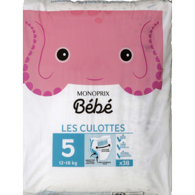 Monoprix Bébé Culottes Taille 5x38 Monoprix Bébé Culottes Taille 5x38