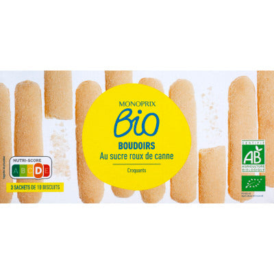 Monoprix Bio Boudoirs Croquant 175g Monoprix Bio Boudoirs Croquant 175g