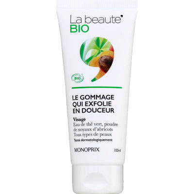 Monoprix La Beauté Bio Le Gommage Visage À L'Abricot 100ml Monoprix La Beauté Bio Le Gommage Visage À L'Abricot 100ml