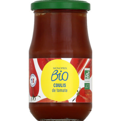 Monoprix Bio Coulis de tomate 350g Monoprix Bio Coulis de tomate 350g