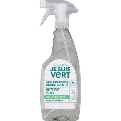 Monoprix Je Suis Vert Nettoyant vitres 75cl Monoprix Je Suis Vert Nettoyant vitres - Je Suis Vert 75cl