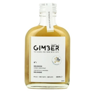 Gimber - Boisson concentré de Gingembre Bio Bio 200ml Gimber - Boisson concentré de Gingembre Bio Bio 200ml