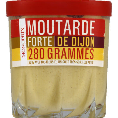 Monoprix Moutarde Forte De Dijon 280g Monoprix Moutarde Forte De Dijon 280G