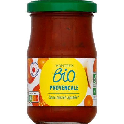 Monoprix Bio Sauce provençale 200g Monoprix Bio Sauce provençale 200g
